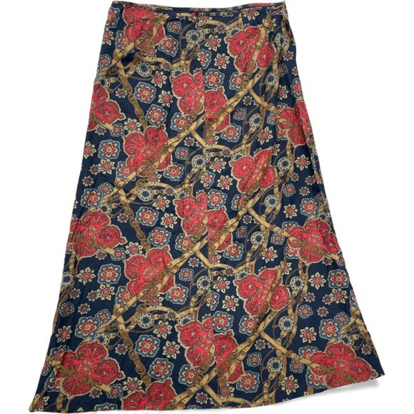 Pendleton Vintage NEW Rayon Equestrian Riding Western Cowgirl Long Skirt Size 12 - Picture 9 of 10